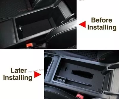 Car Storage Box Center Console Organizer Armrest For Skoda Superb 2016 2017 2018 • $29.78