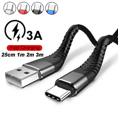$6.95 • Buy Genuine For Samsung Galaxy S22 S21 S20 S10 Type C Lead USB C Fast Charger Cable