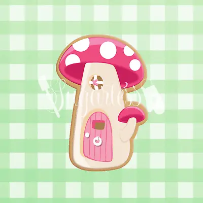 Fairy Mushroom House Cookie Cutter - PLA Plastic • $5.50