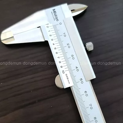 METRIC Vernier Caliper 0-100mm Graduation 0.05mm Analog Caliper 530-100 Mitutoyo • $67.77