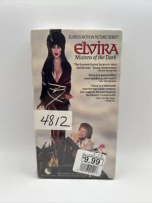 Elvira: Mistress Of The Dark VHS 1989 New World Video Elvira Edie McClurg • $14