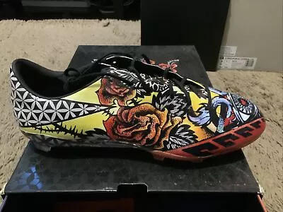 Adidas F50 Adizero Tattoo Love Hate RARE Soccer Boots U.S 9 MINT • $395