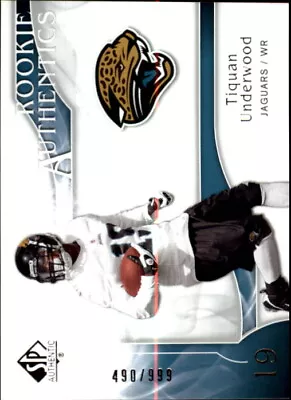 A1642- 2009 SP Authentic Football Assorted Inserts -You Pick- 10+ FREE US SHIP • $39.99