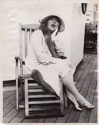 Original Photograph Of Mae Murray Circa 1930s #148195 • $35