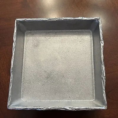 Mariposa Silver Twig / Vine Napkin Box New 5 Inch • $9.99