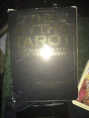 The Mythic Tarot 78 Card Deck - Book - Ritual Cloth 1986 1st Rider Original Box • £105