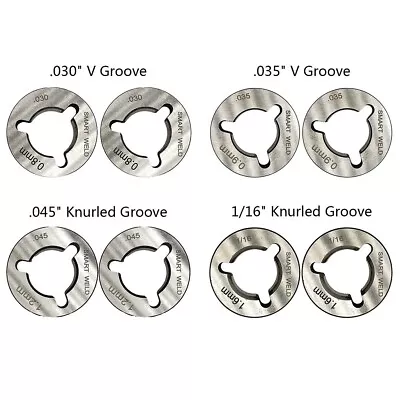 Achieve Precise Welds With V Groove Drive Rolls For MIG Welder Wire Feeder • $13.01