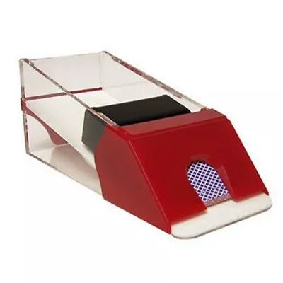 Casino Pro Security Blackjack Dealer Shoe - 6 Deck Red • $41.25