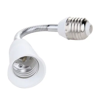 $5.41 • Buy E27 LED Light Bulb Lamp Holder Flexible Extension Adapter Socket