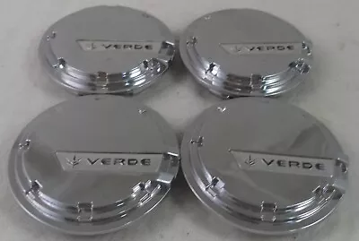 Verde Wheel Chrome Custom Wheel Center Cap Caps Set 4# CAP2059-02 / CAP2059-02-C • $69.95