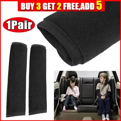 Car Seat Belt Cover Soft Safety Straps Shoulder Protector Pads For Kids Adults • £3.26