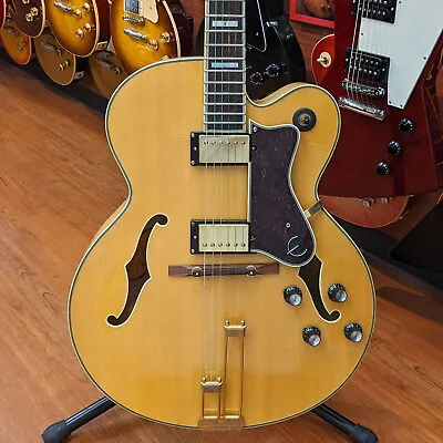 Epiphone BROADWAY NA Used 2010 Spruce Body Rosewood Fingerboard W/Soft Case • $948.99
