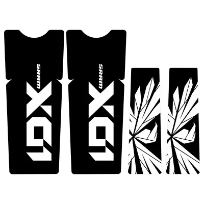 Crank Stickers For SRAM X01 EAGLE Vinyl Bicycle Cycling Bike Protective Decals • $9.99