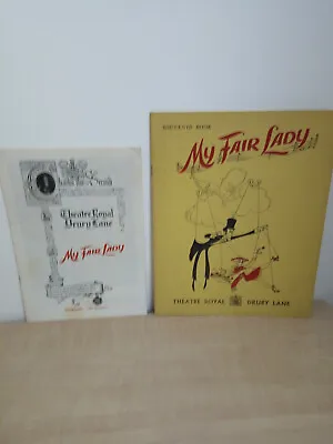 Theatre Royal Dury Lane. My Fair Lady Souvenir Book And Programme 1958  • £2.99