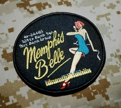 WWII ARMY AIR FORCE B-17 FLYING FORTRESS 8th US AAF MEMPHIS BELLE Iron-on PATCH • $12.99