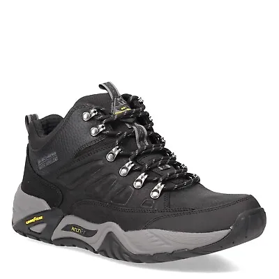 Men's Skechers Relaxed Fit: Arch Fit Recon - Conlee Hiking Boot 204407-BLK Blac • $62.97