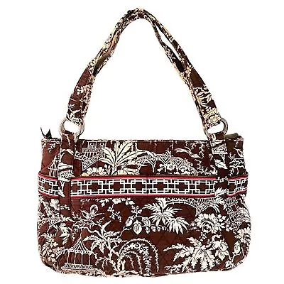 Vera Bradley Imperial Toile Stephanie Shoulder Bag Signature Quilted Cotton TLC • $18