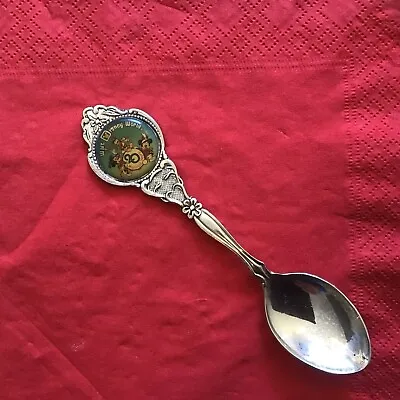 Walt Disney World 20 Magical  Years Souvenir Spoon Silver Plated Vintage  • £3.99