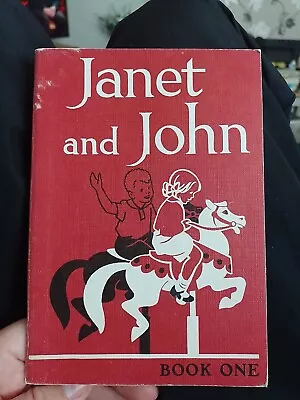 Vintage Janet & John Book One 1st Edition 1949 Learn To Read Excellent Condition • £5