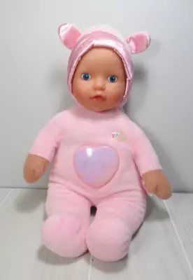 $9.99 • Buy Zapf Baby Born Pink Soft Doll Goodnight Lullaby Light Up Heart Musical USED
