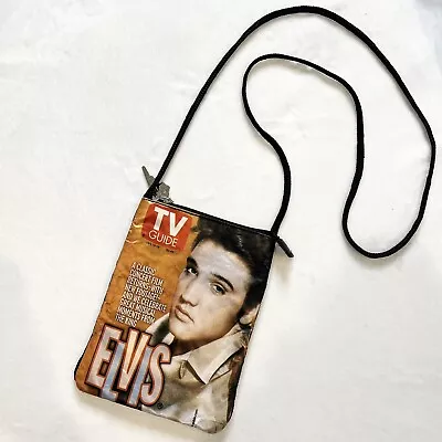 2003 Elvis Presley Tv Guide Style Cross Body Bag • $20