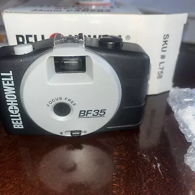 Vintage Bell & Howell Camera BF 35mm Compact Design With Wrist Strap Manual NOS • $12