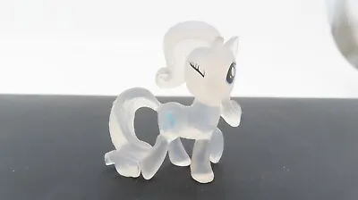 My Little Pony Rarity Mini Clear Figure 2” Collectible Toy Hasbro Figurine • $3