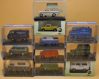 Oxford 1/43 O Gauge Camper Van And Vans . Choice Of 11 All New Old Stock • £12.99