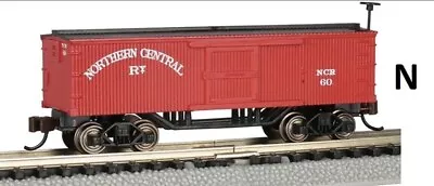 Bachman N Scale - NORTHERN CENTRAL - OLD-TIME BOX CAR  - BAC-15653 • $29.99