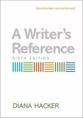 A Writer's Reference [ Hacker Diana ] Used - Good • $4.67