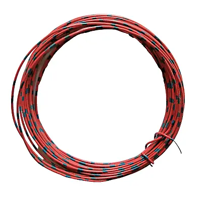 Hook Up Wire 1/0.71mm PVC Covered Tinned Copper  Single Wire 10m RED / BLUE • £3.50