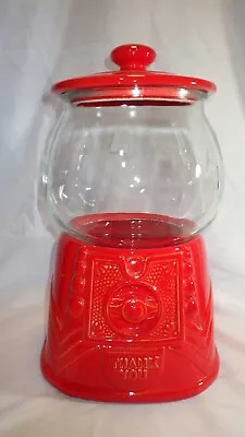 Vintage Ceramic & Glass Bubble Gum Machine Cookie Jar Canister By Essential • $7.99