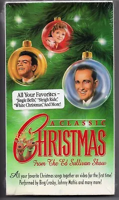 A Classic Christmas From The Ed Sullivan Show (VHS 1992) - Sealed • $11.99