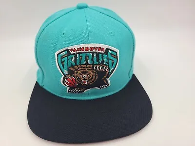 Memphis Grizzlies Mitchell & Ness Snapback Hat Cap Men NBA Basketball Blue Black • $13.99
