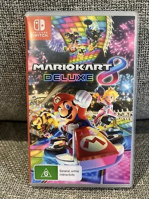 Mario Kart 8 Deluxe - Nintendo Switch - Case Only - No Game • $15