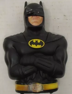 Vintage 1989 Dc Comics Batman 7  Plastic Coin Bank Michael Keaton  • $9.99