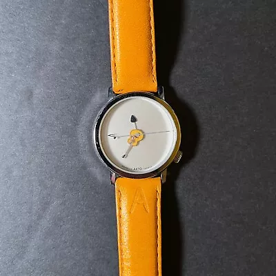 AKTO Musical Themed Wristwatch Orange Band • $29.99