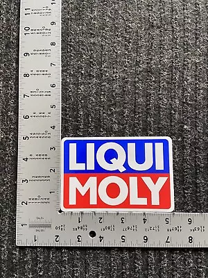 NICE LIQUI MOLY LUBRICANTS MOTOR OIL Sticker Decal Euro Germany Bmw Vw Audi Fuel • $2.99