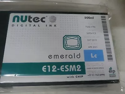 Emerald E12-ESM2 Compatible Cartridge 500ml For Roland ECO-SOL MAX 2 Printers • $50