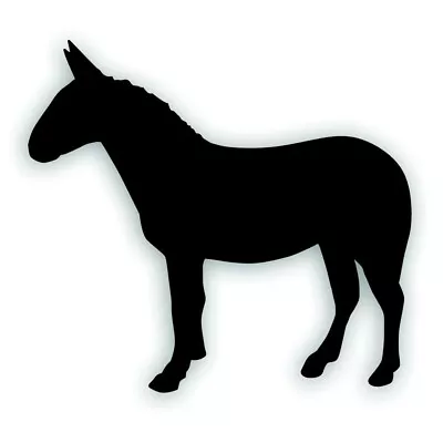 H MULE Decal For Your Tack Box Bumper Or Window Of Truck Or Horse Trailer BLACK • $9.93