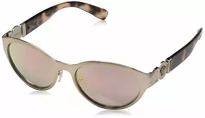 Versace Sunglasses VE2179 1361/4Z 55mm Brushed Copper / Grey Mirror Rose Gold • $134.95