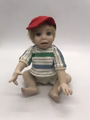 Kais Porcelain Doll American Artist Melissa Mccrory Collection  Andrew  Boy 8” • $12.95