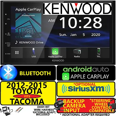 For 12-15 Tacoma Nav Bluetooth Usb Carplay Android Auto Car Stereo Radio Opt Xm • $582.45