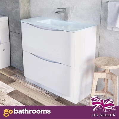 £136.43 • Buy Eaton 900 White Glass Basin ONLY