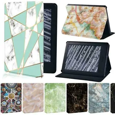 £6.95 • Buy Marble Leather Stand Reader Cover Case For Amazon Kindle 8/10 Paperwhite 123 4 5