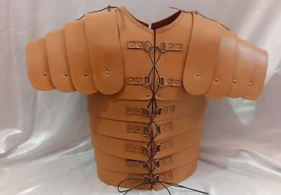 £162.76 • Buy Eagle Leather Lorica Segmentata Medieval Body Armour Collectible Costume Larp F