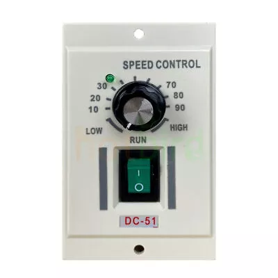 AC 110V Knob Motor Speed Controller DC 0-90V Variable Speed For 0-400W DC Motor • $23.99