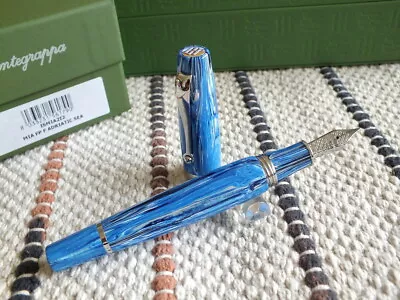 Montegrappa Mia Edition Adriatic Sea Fountain Pen • $249