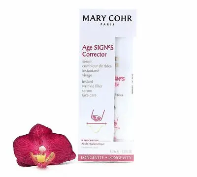 £44.49 • Buy Mary Cohr Age SIGNeS Corrector - Instant Wrinkle Filler Face Serum 6ml