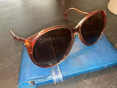 VINTAGE Ray Ban “Christie” L9812 Crystal Lens MINT 1960’s OG Case! Translucent:) • $279